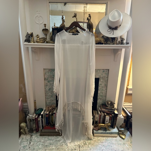 For Love and Lemons Sheer Hi/Low Dress - Picture 2 of 7